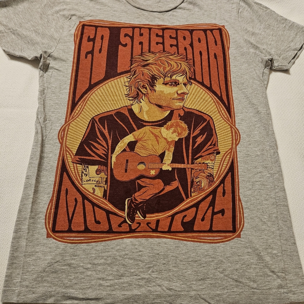 Ed Sheeran Tshirt, sz Med